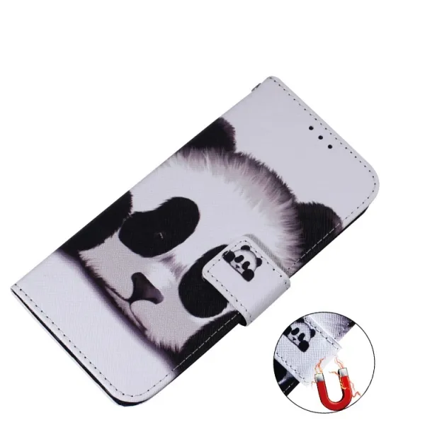 ART Peňaženkový kryt Tecno Spark 8 Pro PANDA