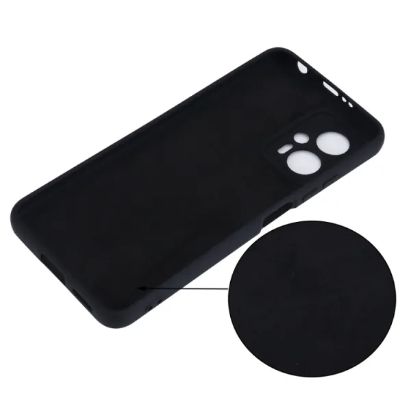 RUBBER Ochranný kryt pre Xiaomi Poco X4 GT čierny