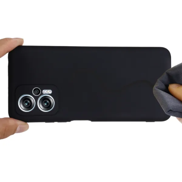 RUBBER Ochranný kryt pre Xiaomi Poco X4 GT čierny