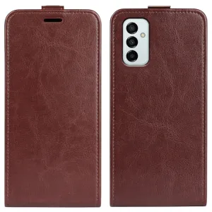 Vyklápacie puzdro Samsung Galaxy M23 5G hnedé