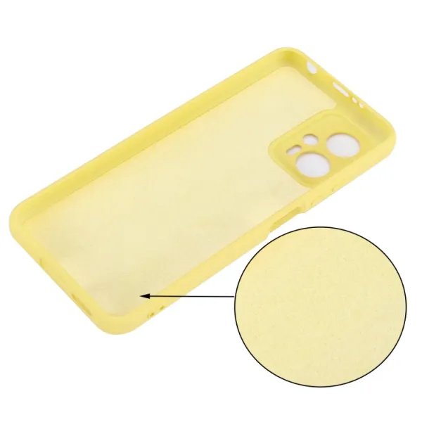 RUBBER Ochranný kryt pre Xiaomi Poco X4 GT žltý