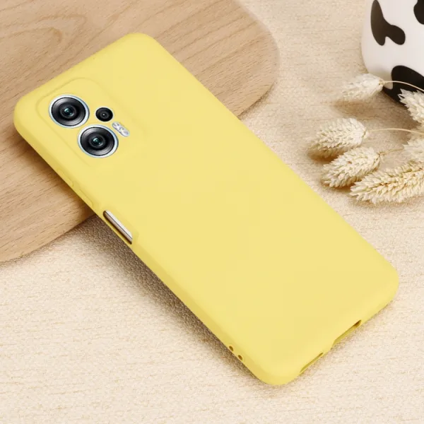 RUBBER Ochranný kryt pre Xiaomi Poco X4 GT žltý