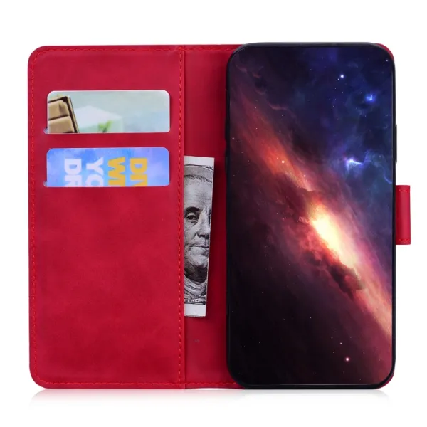 Peňaženkové puzdro pre Tecno Spark 8 Pro červené