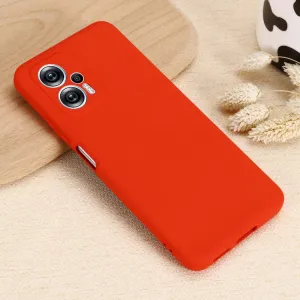 RUBBER Ochranný kryt pre Xiaomi Poco X4 GT červený