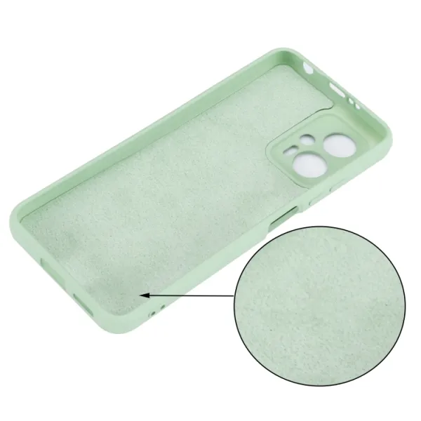 RUBBER Ochranný kryt pre Xiaomi Poco X4 GT zelený