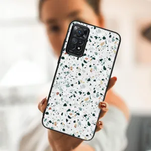 MY ART Ochranný obal Xiaomi Redmi Note 11 / Note 11S -GREY TERRAZZO (163)