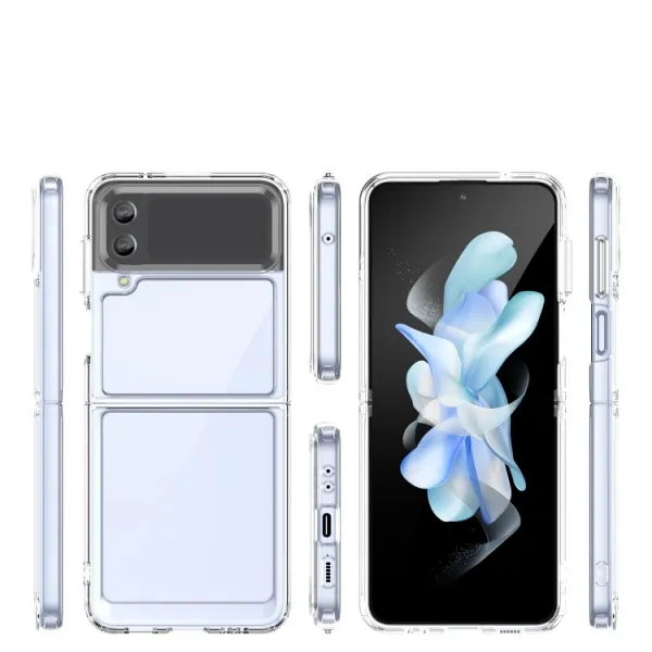 CRYSTAL Ochranný kryt Samsung Galaxy Z Flip 3 5G priehľadný