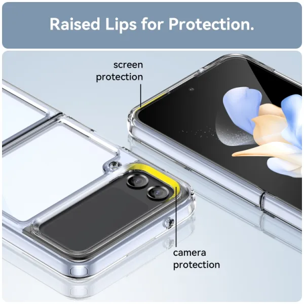 CRYSTAL Ochranný kryt Samsung Galaxy Z Flip 3 5G priehľadný