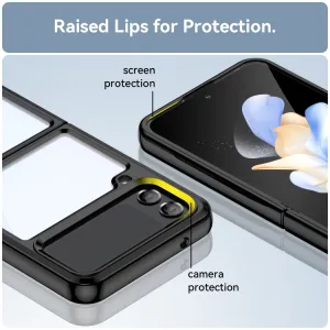 CRYSTAL Ochranný kryt Samsung Galaxy Z Flip 3 5G čierny