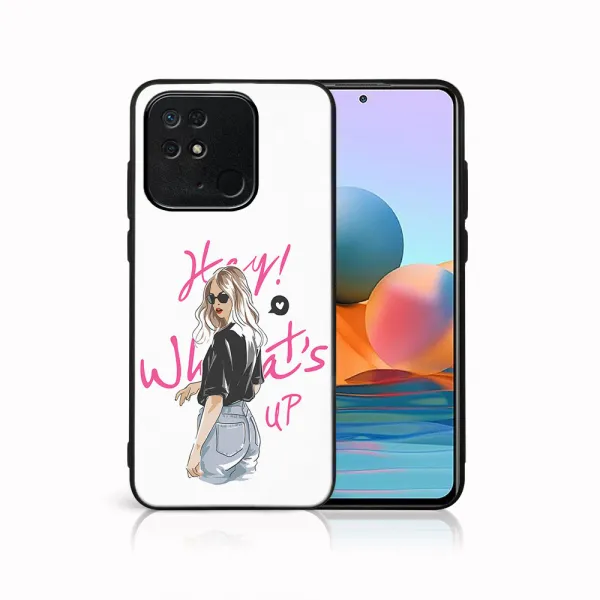 MY ART Ochranný obal Xiaomi Redmi 10C -WHATSUP (132)