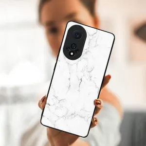 MY ART Silikónový obal Honor 50 / Huawei Nova 9 -WHITE MARBLE (144)