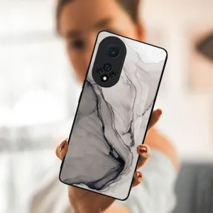 MY ART Silikónový obal Honor 50 / Huawei Nova 9 -BLACK INK (146)