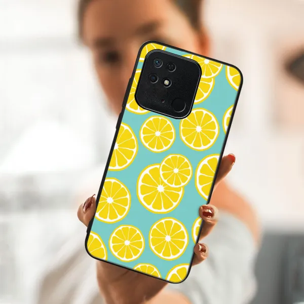 MY ART Ochranný obal Xiaomi Redmi 10C -LEMON (121)