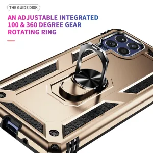 RING Obal s držiakom pre Samsung Galaxy M53 5G zlatý