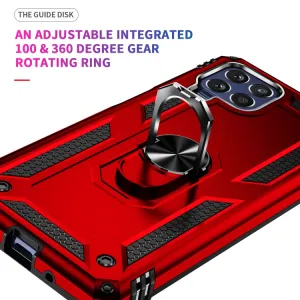 RING Obal s držiakom pre Samsung Galaxy M53 5G červený