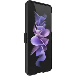 IMAK CARBON Ochranný obal pre Samsung Galaxy Z Flip4 5G čierny