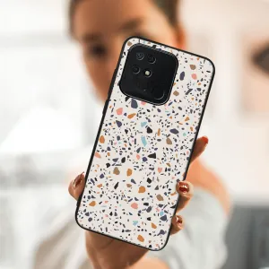 MY ART Ochranný obal Xiaomi Redmi 10C -BEIGE TERRAZZO (162)
