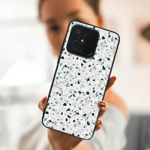 MY ART Ochranný obal Xiaomi Redmi 10C -GREY TERRAZZO (163)
