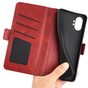 SIDE Peňaženkové puzdro pre Nothing Phone 1 červené