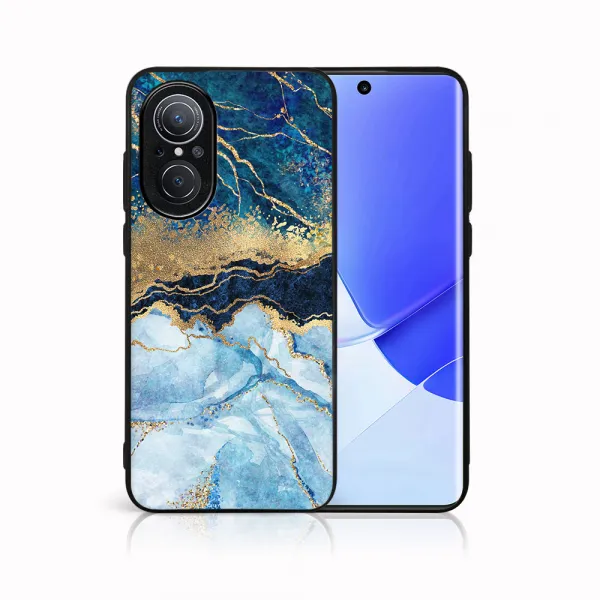 MY ART Ochranný obal Huawei Nova 9 SE -BLUE MARBLE (141)