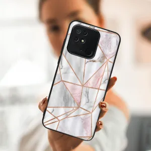 MY ART Ochranný obal Xiaomi Redmi 10C -PINK MARBLE (143)