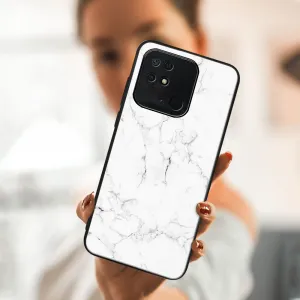 MY ART Ochranný obal Xiaomi Redmi 10C -WHITE MARBLE (144)