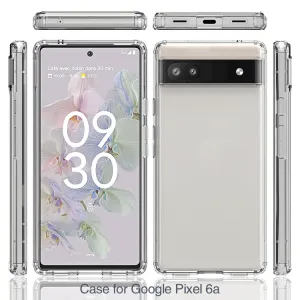 SHOCK Extra odolný kryt Google Pixel 6a priehľadný