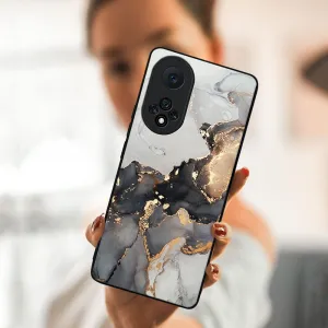 MY ART Silikónový obal Honor 50 / Huawei Nova 9 -GREY MARBLE (140)