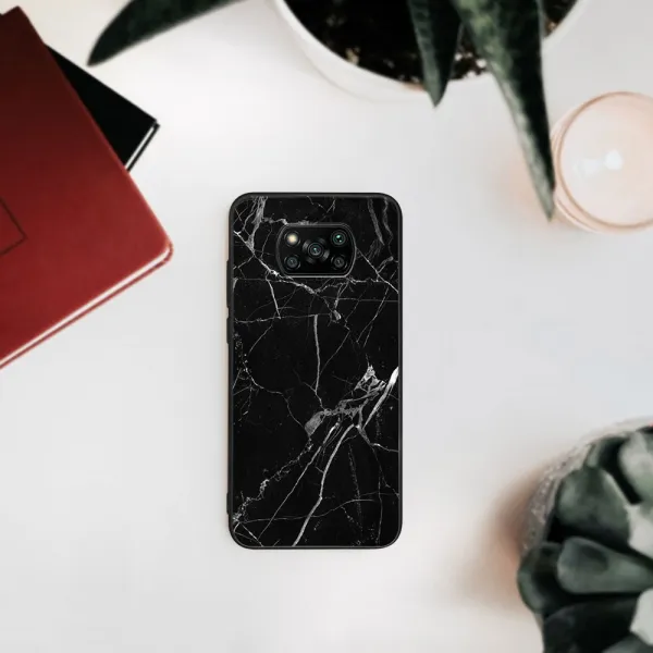 MY ART Ochranný kryt Xiaomi Poco X3 NFC / X3 Pro -BLACK MARBLE (142)
