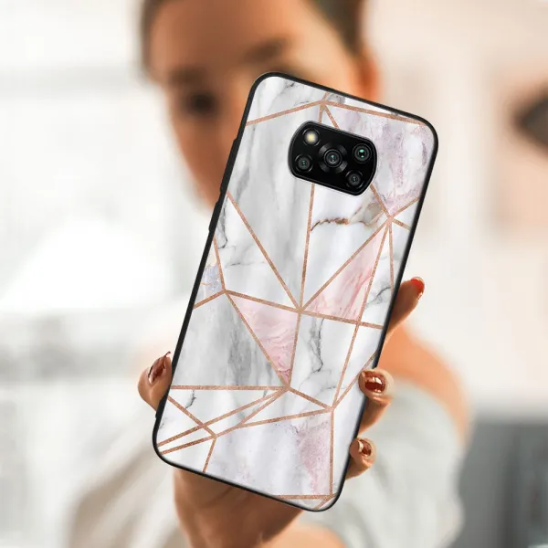 MY ART Ochranný kryt Xiaomi Poco X3 NFC / X3 Pro -PINK MARBLE (143)