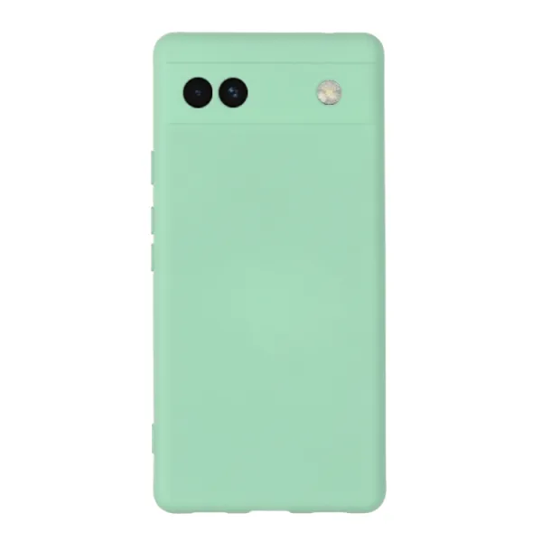 RUBBER Ochranný kryt pre Google Pixel 6a zelený