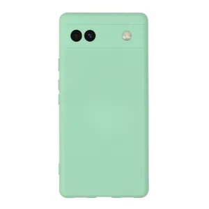 RUBBER Ochranný kryt pre Google Pixel 6a zelený