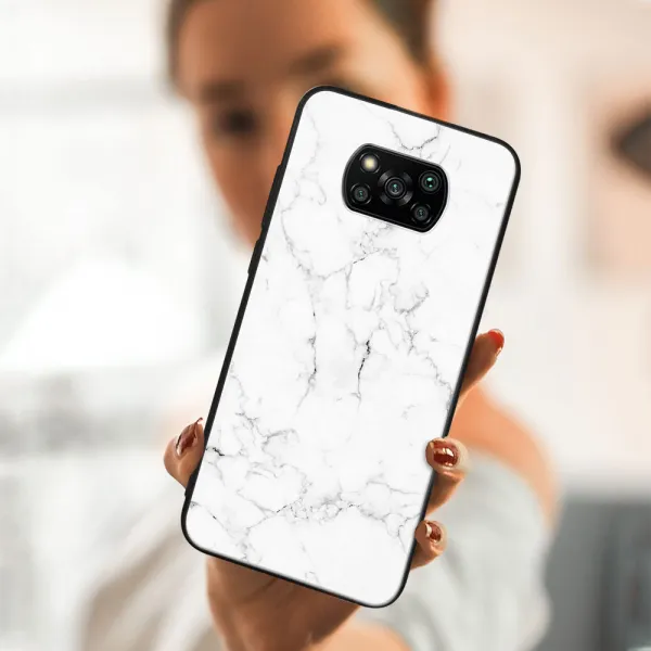 MY ART Ochranný kryt Xiaomi Poco X3 NFC / X3 Pro -WHITE MARBLE (144)