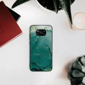 MY ART Ochranný kryt Xiaomi Poco X3 NFC / X3 Pro -GREEN MARBLE (145)