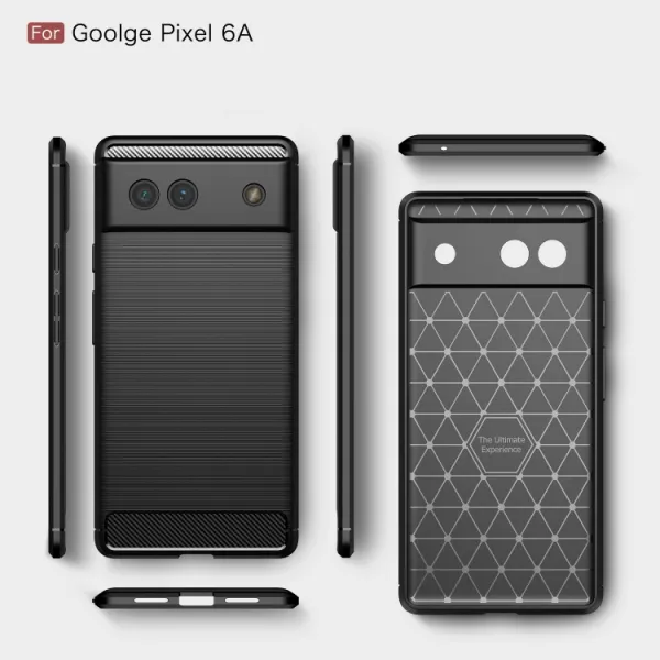 FLEXI TPU Kryt pre Google Pixel 6a čierny