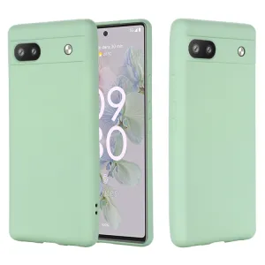 RUBBER Ochranný kryt pre Google Pixel 6a zelený