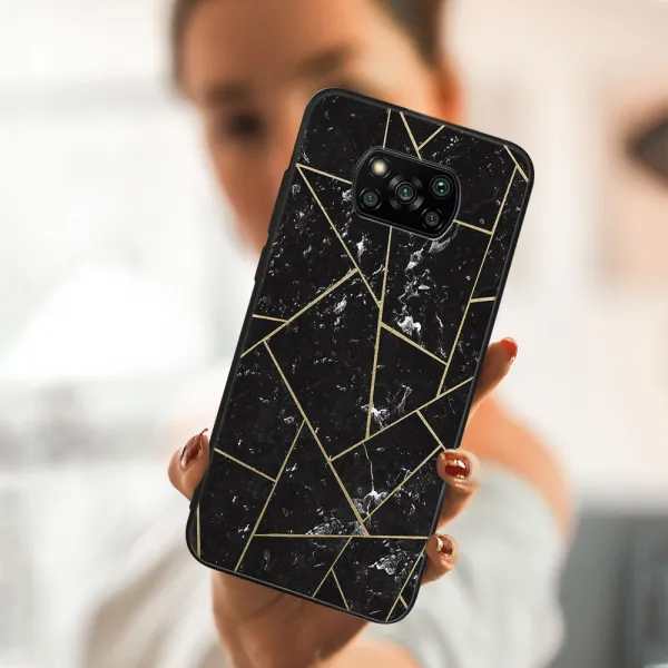 MY ART Ochranný kryt Xiaomi Poco X3 NFC / X3 Pro -POLYGONAL (150)
