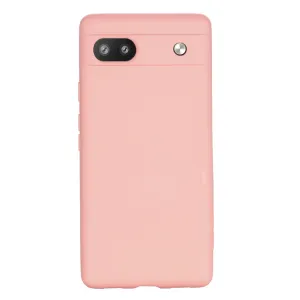 RUBBER Ochranný kryt pre Google Pixel 6a ružový