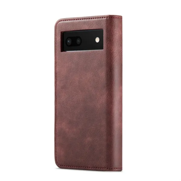 DG.MING Peňaženkový obal 2v1 Google Pixel 6a červený