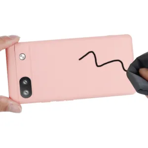 RUBBER Ochranný kryt pre Google Pixel 6a ružový