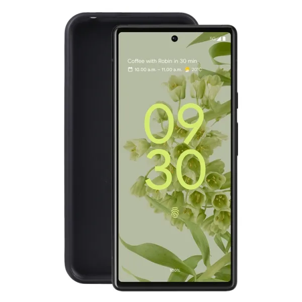 Silikónový kryt pre Google Pixel 6a čierny