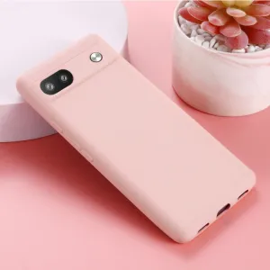 RUBBER Ochranný kryt pre Google Pixel 6a ružový