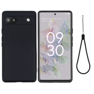RUBBER Ochranný kryt pre Google Pixel 6a čierny