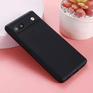 RUBBER Ochranný kryt pre Google Pixel 6a čierny