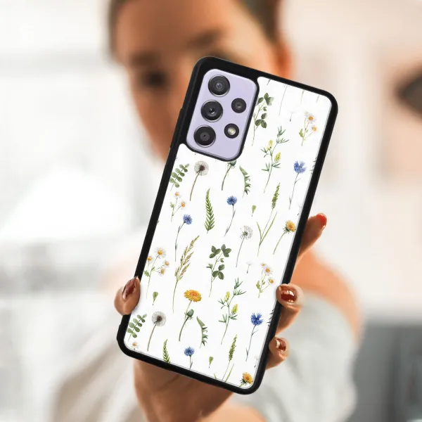 MY ART Ochranný kryt  Samsung Galaxy A52 / A52s / A52 5G-WILDFLOWER (153)