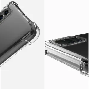 IMAK Ochranný silikónový kryt + fólia Google Pixel 6a čierny