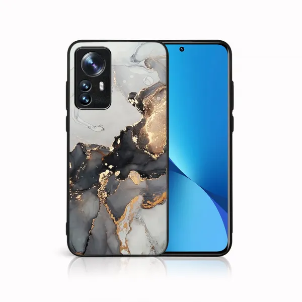 MY ART Ochranný kryt Xiaomi 12 / Xiaomi 12X -GREY MARBLE (140)