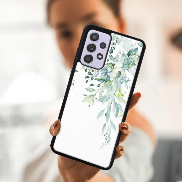 MY ART Ochranný kryt  Samsung Galaxy A52 / A52s / A52 5G-GREENERY (155)