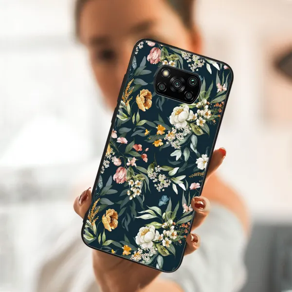 MY ART Ochranný kryt Xiaomi Poco X3 NFC / X3 Pro -FLORAL (158)