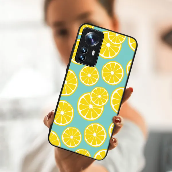 MY ART Ochranný kryt Xiaomi 12 Pro-LEMON (121)